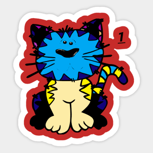 Pet cat lovers Sticker